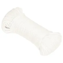 vidaXL Bootsseil 5 mm 500 m Polypropylen Weiß