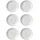 Ritzenhoff & Breker Bianco Untertasse Espresso 6er Set