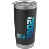 Im Juli 2006 Jahr 2006 Retro 2006 Vintage 2006 seit 2006 Doppelwandiger Edelstahl-Thermobecher