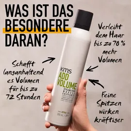 KMS California AddVolume Styling Foam 300 ml