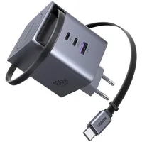 UGREEN 100W GaN Fast Charger with Retractable Cable