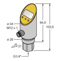 Turck Drucksensor PS010V3012UPN8XH1141