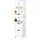 Floordirekt Idaho Badezimmerschrank 30 x 30 x 144 cm Weiß