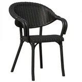 GGMMÖBEL Gartenstuhl LAGOS schwarz