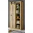 furn.design Stauraumschrank Used Wood hell, anthrazit, Mehrzweckschrank mit Schiebetür | Gr.: onesize