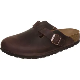 Birkenstock Boston Nubukleder geölt schmal habana 43