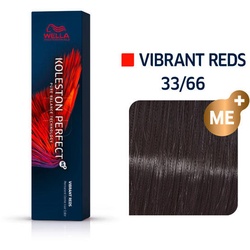 Wella Koleston Perfect Vibrant Reds 33/66 Dunkelbraun Intensiv Violett Intensiv, 60 ml