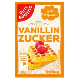 Gut und Günstig Vanillinzucker 15 Portionsbeutel