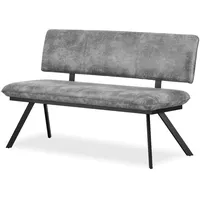 B&D home Sitzbank Grau, 140x86x57 cm, Oeko-Tex® Standard 100,