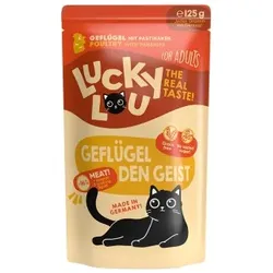 Lucky Lou Nassfutter Katze Adult Geflügel 32x125 g