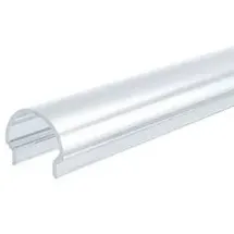 Deko-Light 984512 Profil Abdeckung, Abdeckung R-01-10, 1m, matt, PMMA, Teiltransparent 75% Transmi