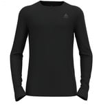 Herren Merino 200 BL Top Crew Neck L/S schwarz