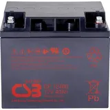 CSB Battery GP 12400 Standby USV GP12400B8 Bleiakku 12 V 40 Ah Blei-Vlies (AGM) (B x H x T) 197 x 171 x 165mm M5-Schraubanschluss