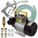 Dieselpumpe Heizölpumpe Biodiesel Ölpumpe Kraftstoffpumpe Selbstansaugende Pumpe Standard-4 Elektrische 230V Dieselpumpe Leistungsstarker Motor (Set Standard-4 mit Paket 1)