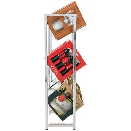 CLP Standregal 91 x 112 x 31 cm Chrom