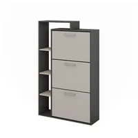 Vicco Schuhkipper Orlando, Anthrazit/Greige, 80 x 128.3 cm mit