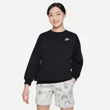 Nike Sportswear Oversized Kinder Sweatshirt - black/white - 147-158