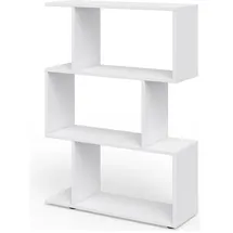 Vicco LEVIO Bücherregal 40 x 30 x 180 cm Weiß