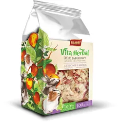 VITAPOL Apfel-Mix für Nager 100 g