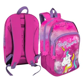 Unicorn Information System Unicorn Rucksack Bunter Schultasche für Kinder im Einhorn-Stil