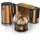 Arendo - Wasserkocher mit Toaster und Eierkocher SET Edelstahl Kupfer Wasserkocher 1,5L 40° - 100°C, Toaster 2 Scheiben LED-Display 6 Bräunungsgrade