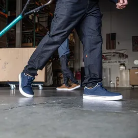 Grolls Reebok Halbschuh VOLCOM True Skate, navy, S1Ps, Gr. 36