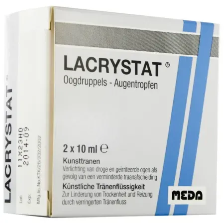 Lacrystat Augentropfen Flakon 2x10ml