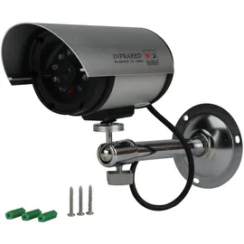 Unitec Dummy-Kamera alu grau, 1.5 V