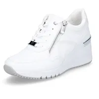 Marco Tozzi Damen Low Sneaker Keil Low Top 2-23743-42 Weiß