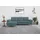 sit&more Ecksofa SIT & MORE "Westham L-Form", bunt (graublau), B:275cm H:88cm T:172cm, 100% Polyester, Sofas, Ecksofa, mit Recamiere, mit oder ohne Bettfunktion, Bettkasten, Füße Eiche