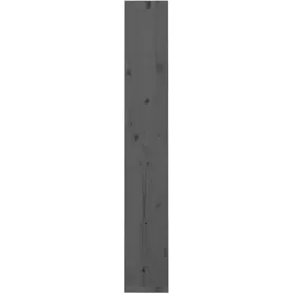 vidaXL Sonnenliege Grau 199,5x60x74 cm Massivholz Kiefer