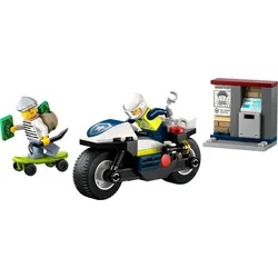 LEGO® City Verfolgungsjagd mit dem Polizeimotorrad