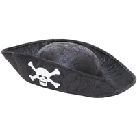 Kinder Schwarz Piraten Hut Piraten Von Der Karibik Kostüm Party Jungen