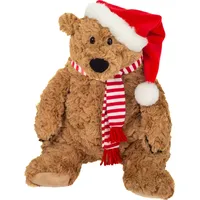Teddy-Hermann Teddy Hermann Braunbär Howard mit Weihnachtsoutfit 34 cm