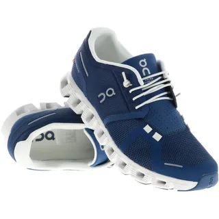 On Cloud 5 Damen Denim/White 37