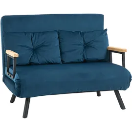 Homcom Schlafsofa, Stahl, Polyester