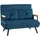 Homcom Schlafsofa, Stahl, Polyester