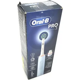 Oral-B Pro 3 3000 CrossAction blau + Aufsteckbürste