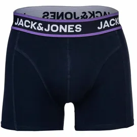 JACK & JONES Boxershort 10er Pack in Schwarz/Blau L