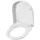 Wilford&Sons PREMIUM Toilettendeckel D-Form Weiß
