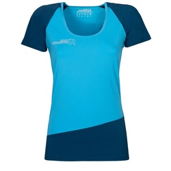 ROCK EXPERIENCE MERLIN SS W T-SHIRT - Da., aquarius/mor blue (XS)