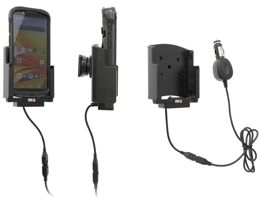 Brodit 712306, Handy/Smartphone, Aktive Halterung, Auto/Innenbereich, Schwarz