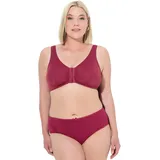 Ulla Popken Damen große Größen Übergrößen Plus Size Bustier, Still-BH, Vorderverschluss, Cup C/D - E/F
