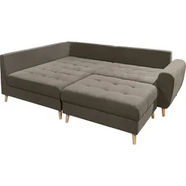 ed exciting design Alice Ecksofa Hocker - braun