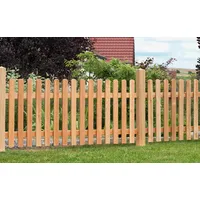 BM Massivholz Vorgartenzaun 180 x 80 cm Lärche
