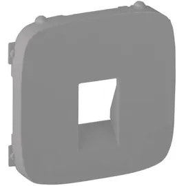 Legrand 755367 Abdeckung für Lautsprecherdose mit Federklemmen. Aluminium