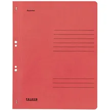 Falken Ösenhefter 80000557, A4 ganzer Deckel rot