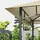 Outsunny Grillpavillon 2,4 x 1,5 m inkl. 0 Seitenteile Beige