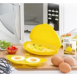 InnovaGoods Omlette Maker für die Mikrowelle, Gelb
