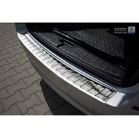 Avisa Edelstahl Heckstoßstangenschutz kompatibel mit BMW 5er Touring 2010-2017